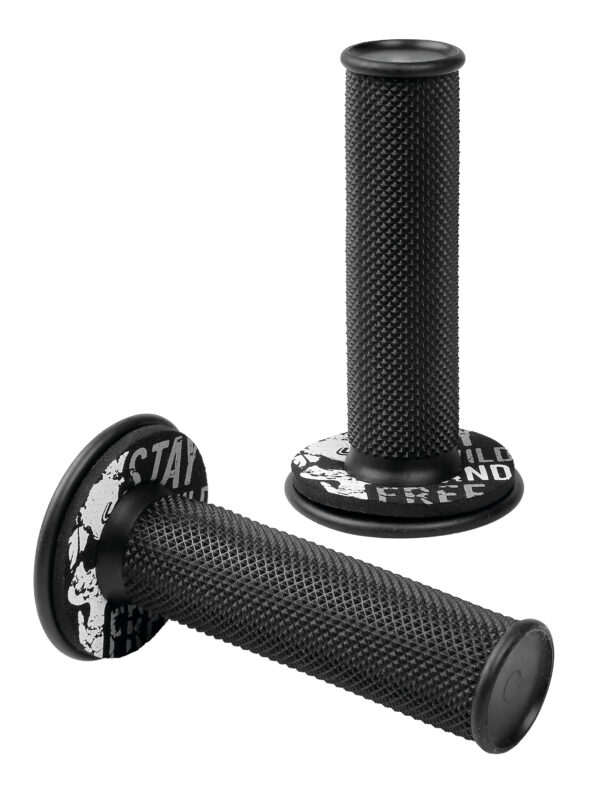 Donut Off-Road Grips, manopole universali - Nero - Grigio