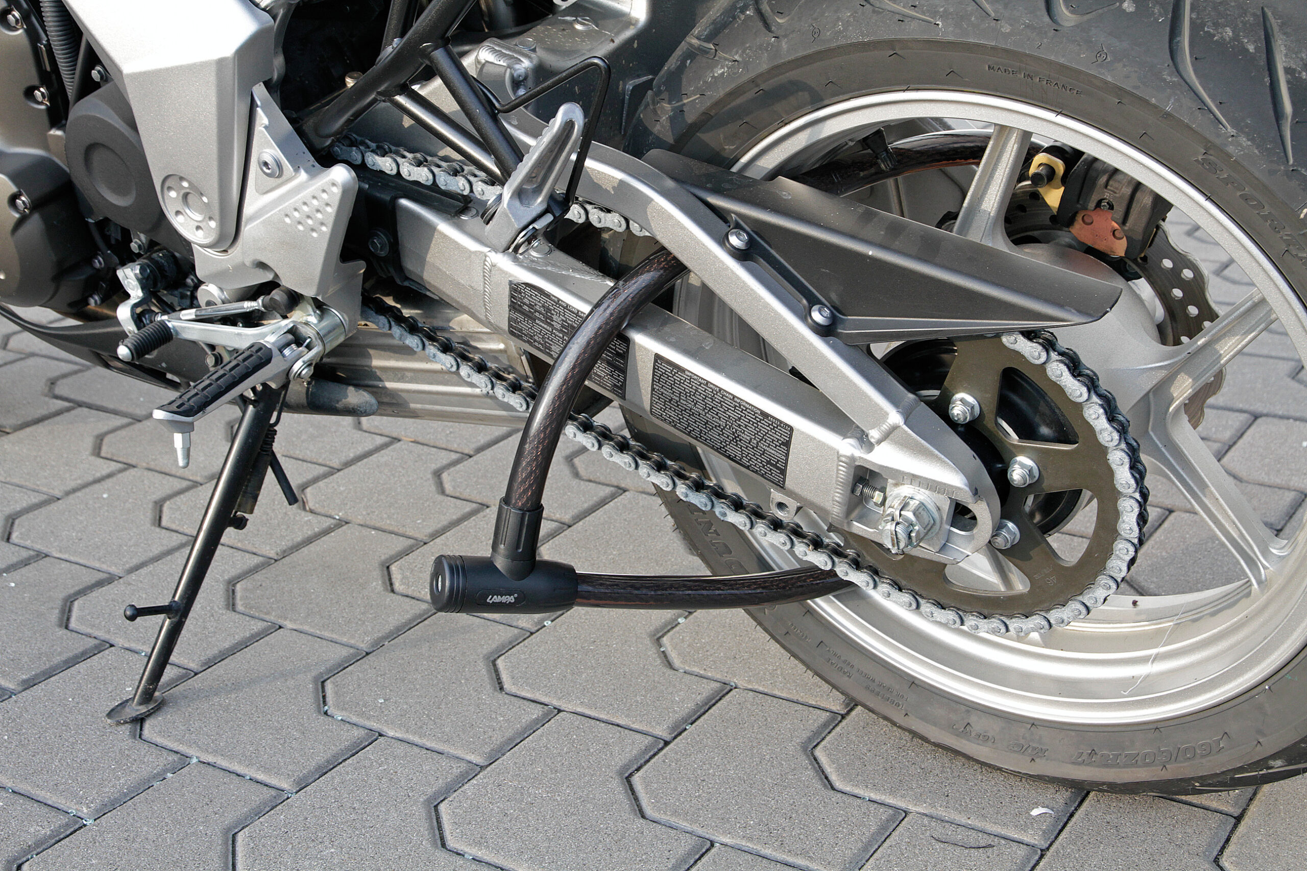 Cobra, treccia multipla in acciaio - 120 cm - immagine 3