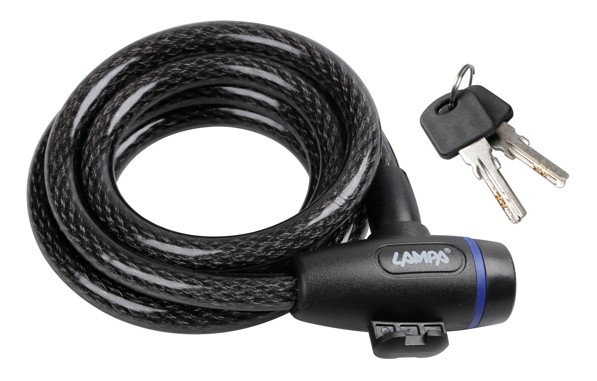 Club, cavo antifurto in acciaio Ø 12 mm - 180 cm