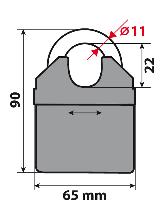 C-Lock 200, catena antifurto - 200 cm - immagine 4
