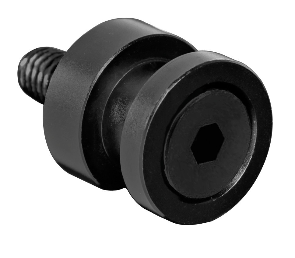 Coppia supporti cavalletto - M8x1,25 mm - Nero - immagine 2