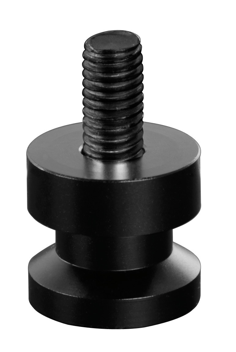 Coppia supporti cavalletto - M8x1,25 mm - Nero - immagine 3