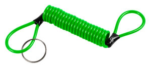 Reminder, cavetto di sicurezza a spirale - Verde