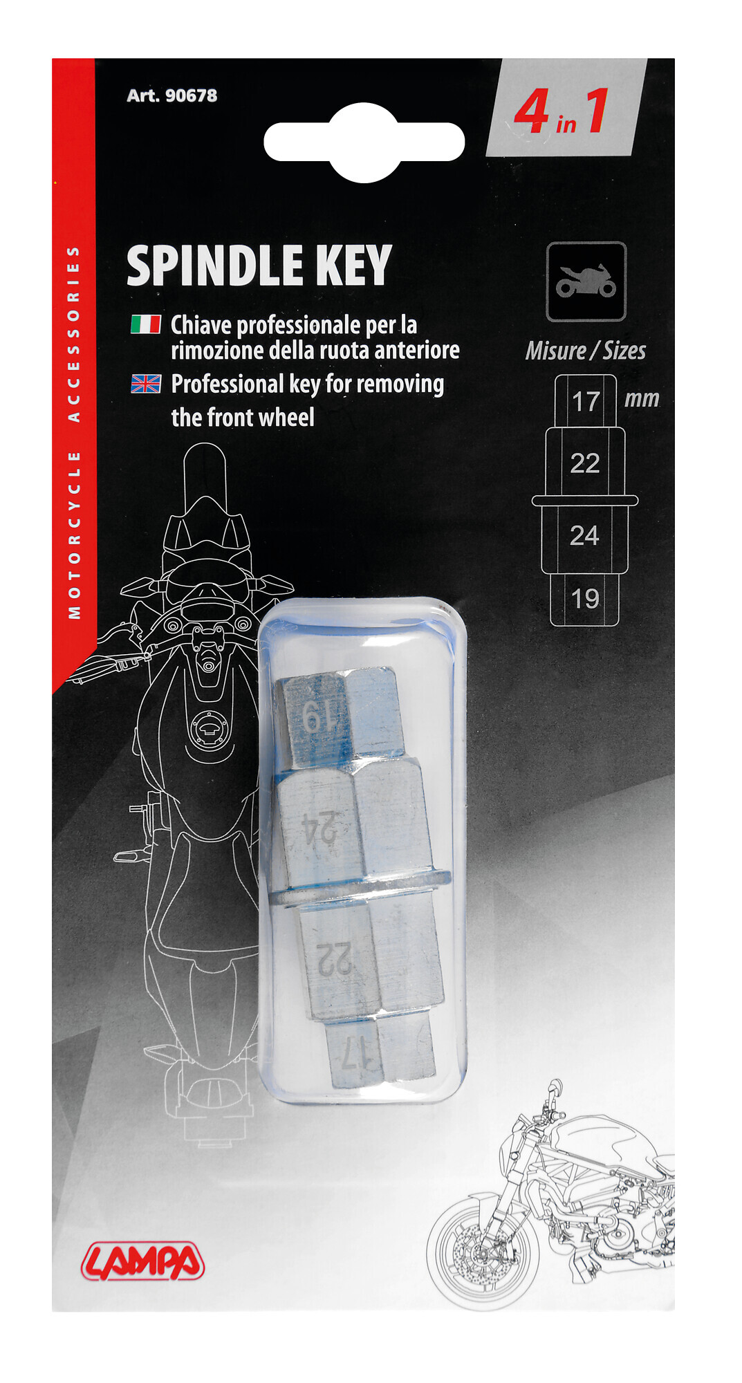 Spindle Key, chiave professionale per la rimozione della ruota anteriore 3 Spindle Key, chiave professionale per la rimozione della ruota anteriore - immagine 3