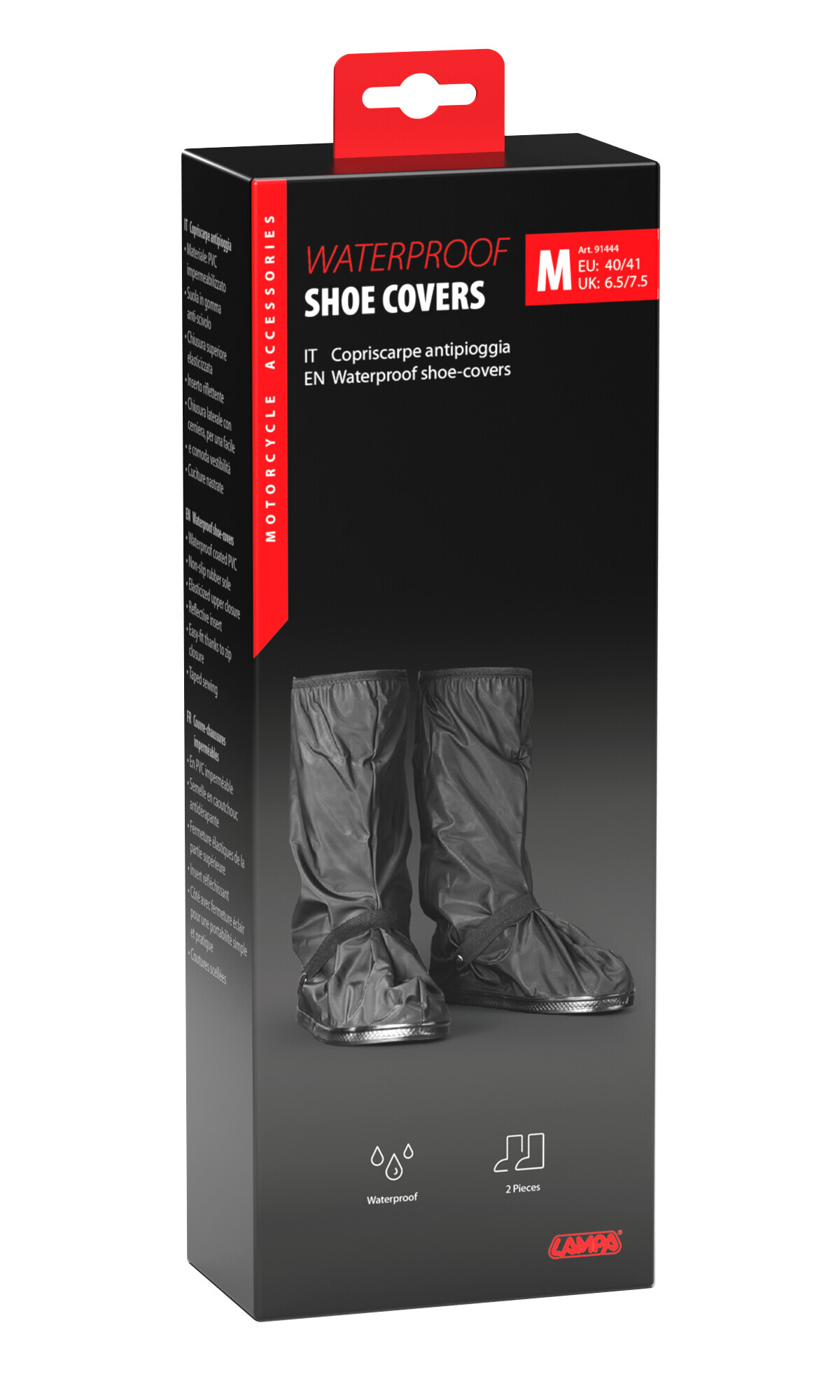 Waterproof Shoe Covers, copriscarpe antipioggia - M - 40-41 - immagine 8