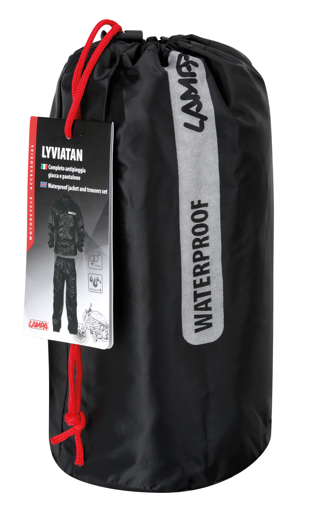 Lyviatan, completo antipioggia giacca e pantaloni - XXL - immagine 12