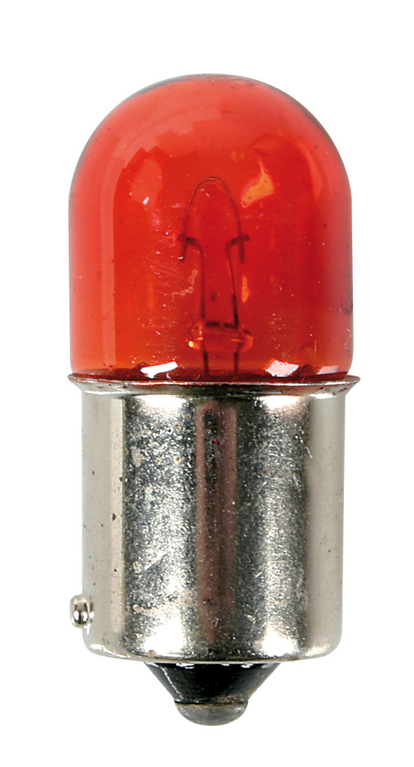 12V Lampada sferica - RY10W - 10W - BAU15s - 2 pz - Scatola - Arancio
