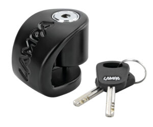 Stone XS, lucchetto bloccadisco - Perno Ø 5,5 mm - Nero