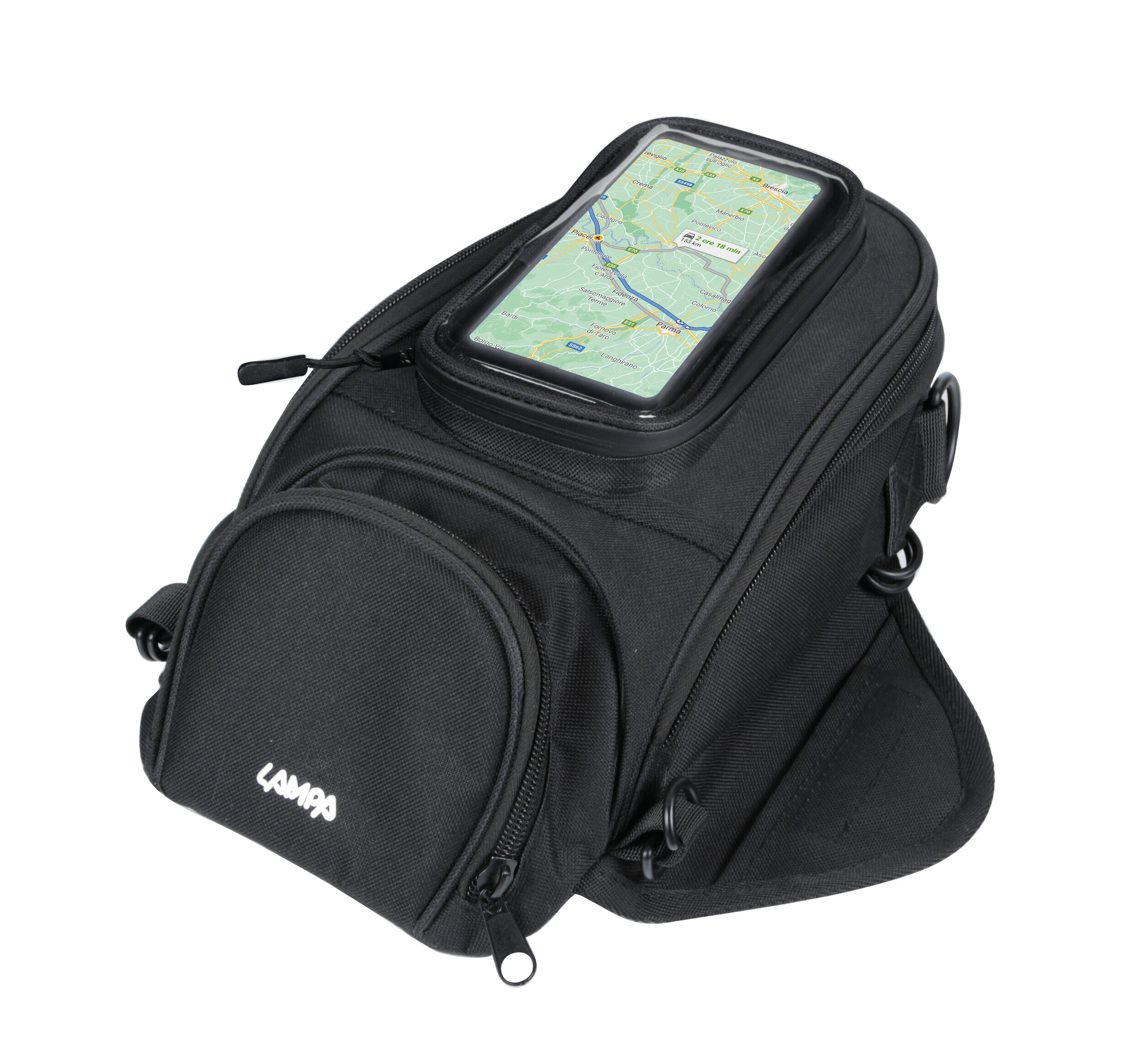 T-Voyager 4 in 1 Tank-Bag, borsa magnetica per serbatoio con kit 3 borselli intercambiabili - immagine 9