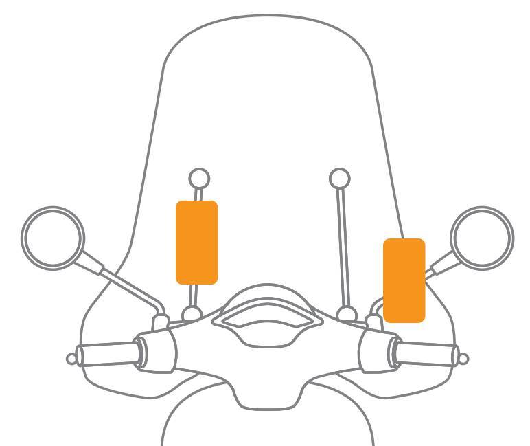 Smart Scooter Case, porta telefono universale per scooter - immagine 12