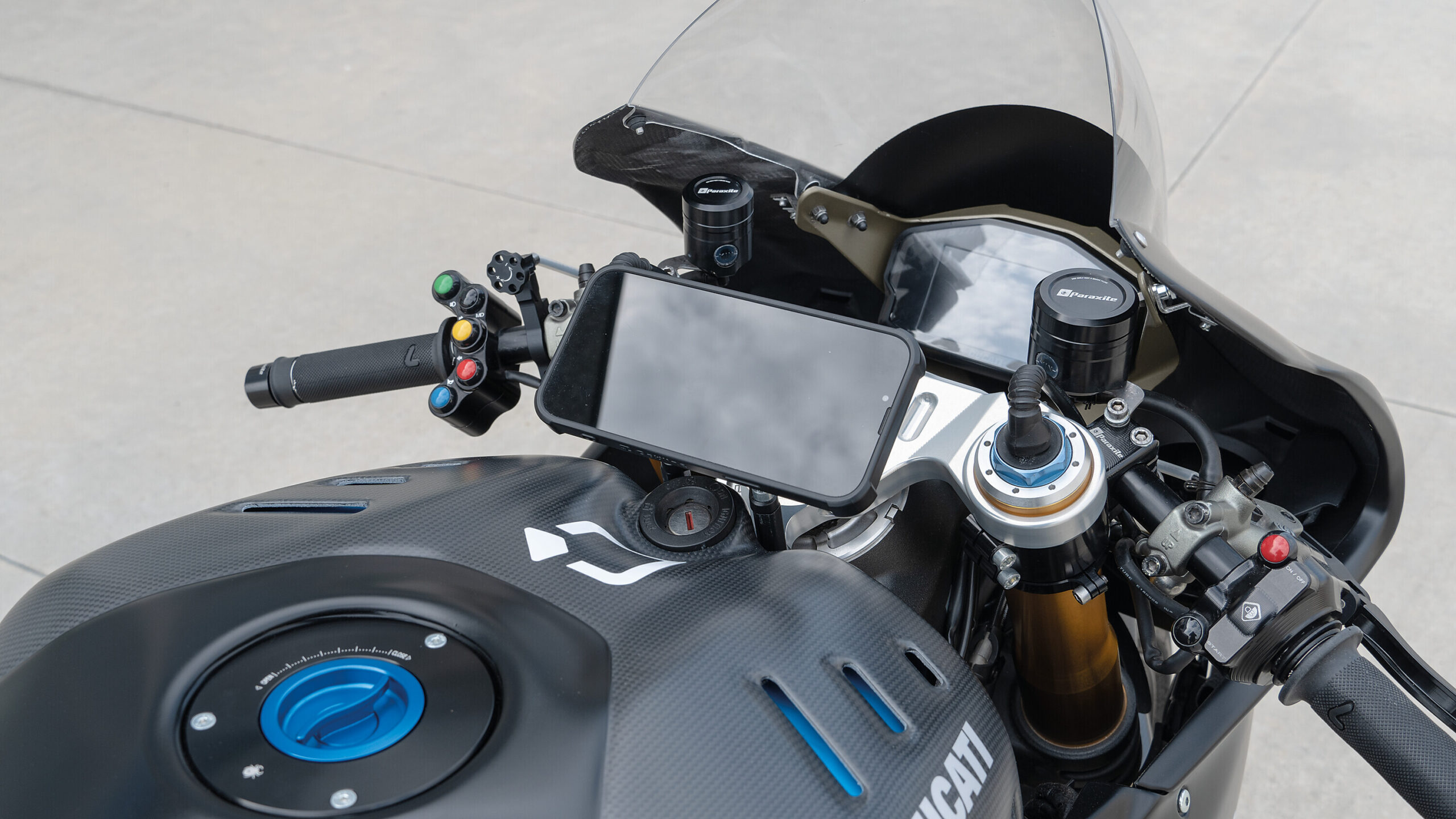 Panigale, attacco per blocchetto chiave compatibile con Ducati Panigale 899, 959, V2, 1199, 1299, V4 - immagine 13