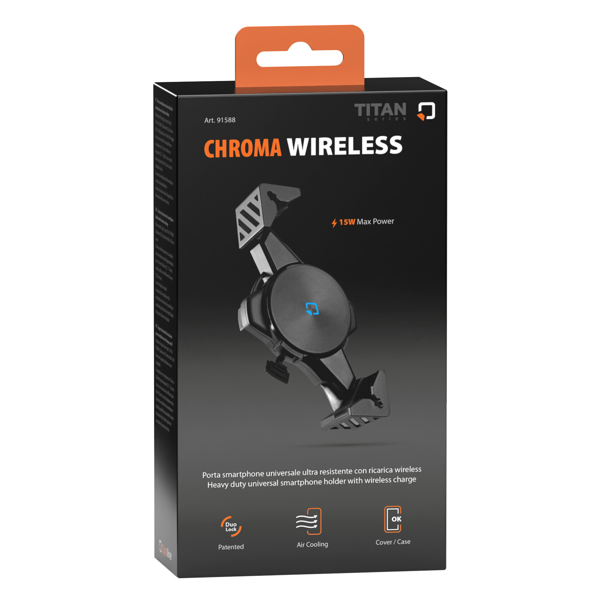 Chroma Wireless, porta smartphone universale ultra resistente con ricarica wireless - immagine 7