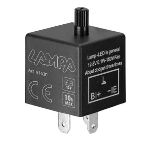 Flasher Trimmer, variatore velocità di intermittenza - 12V - 10A