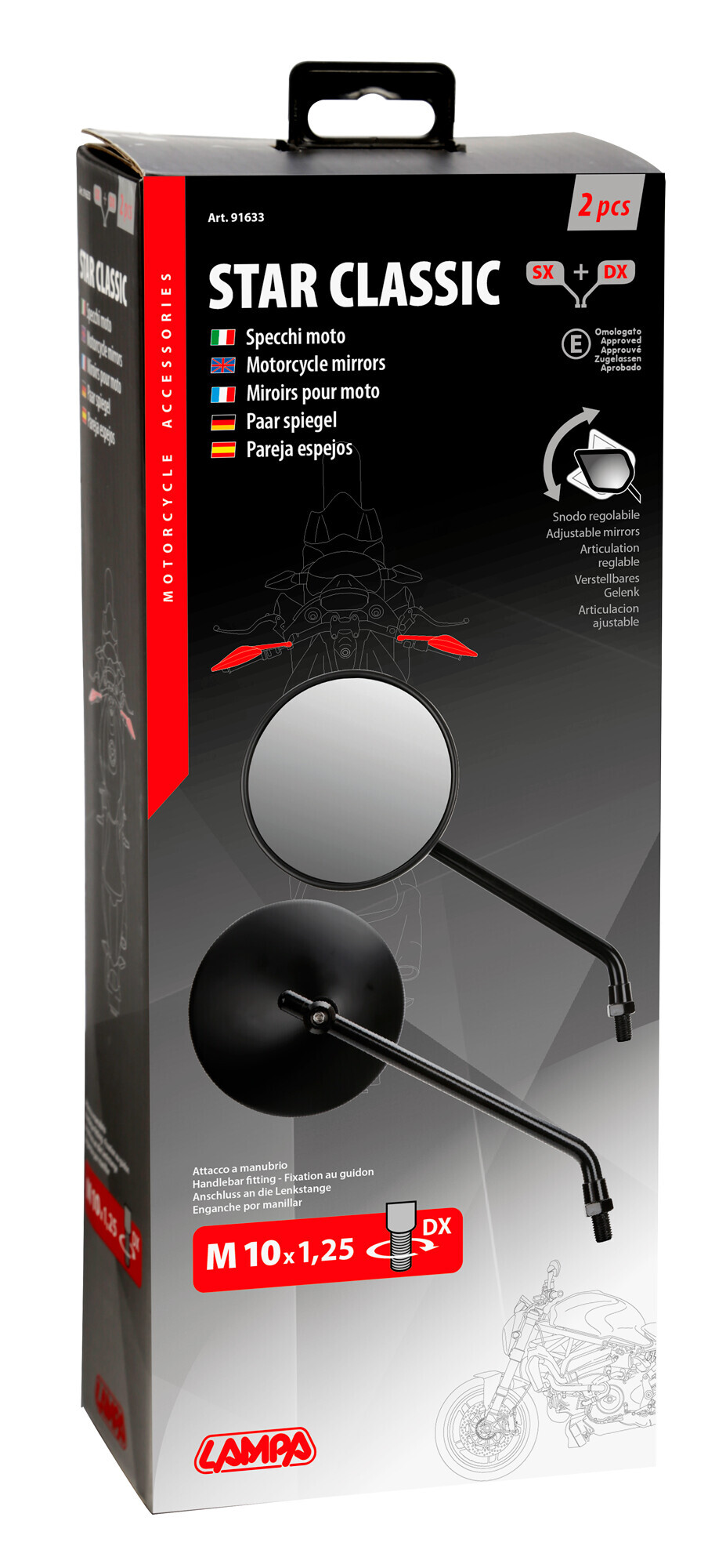 Star Classic, coppia specchi retrovisori - immagine 2