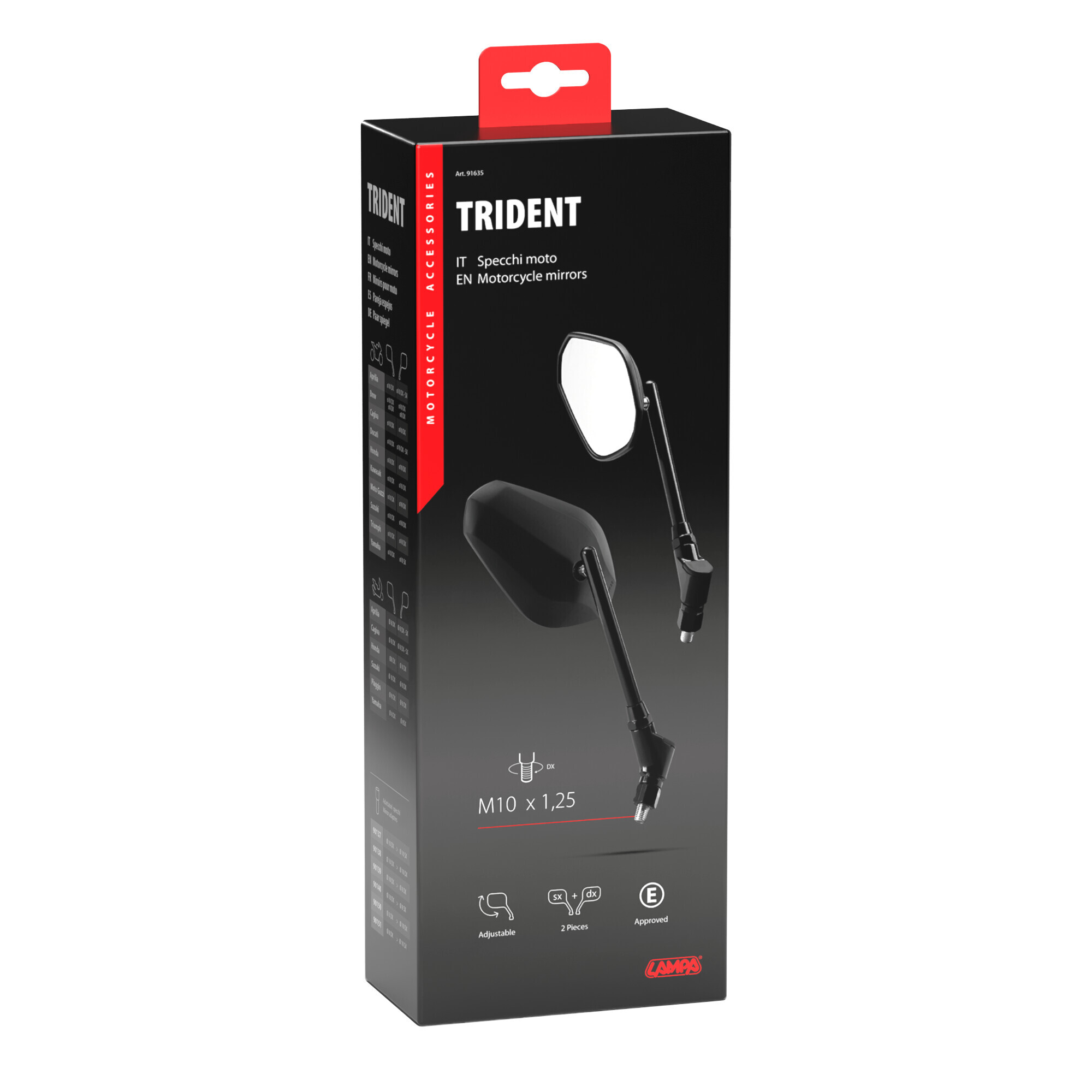 Trident, coppia specchi retrovisori - immagine 2