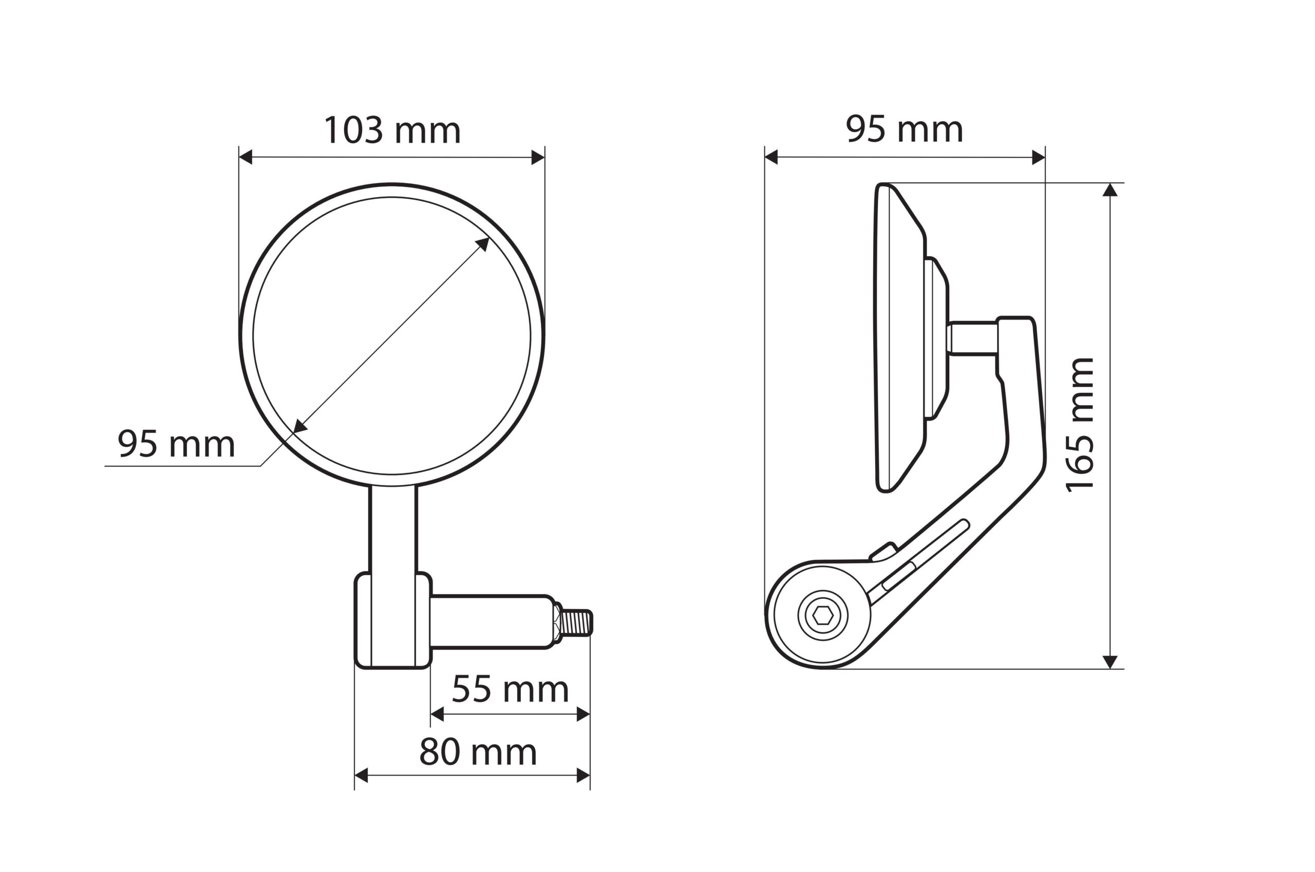 Oculus, coppia specchi retrovisori - immagine 3