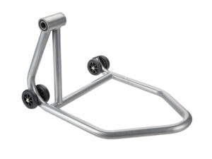 Cavalletto posteriore per moto, monobraccio sinistro