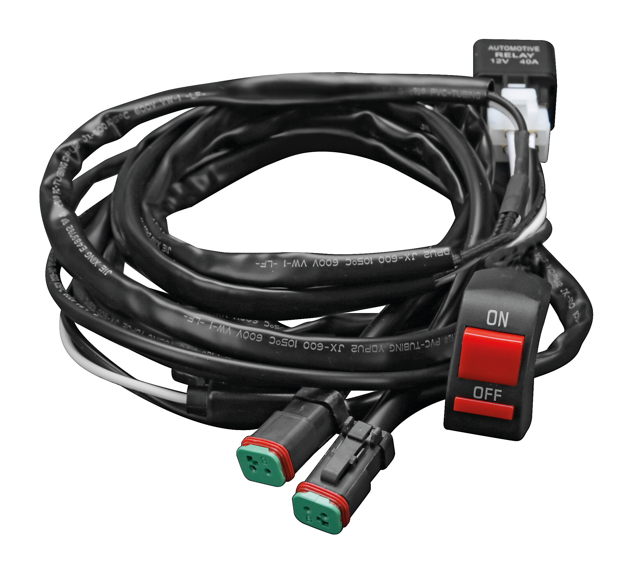 Light Wiring Kit, kit cablaggio faretti per moto, 12V