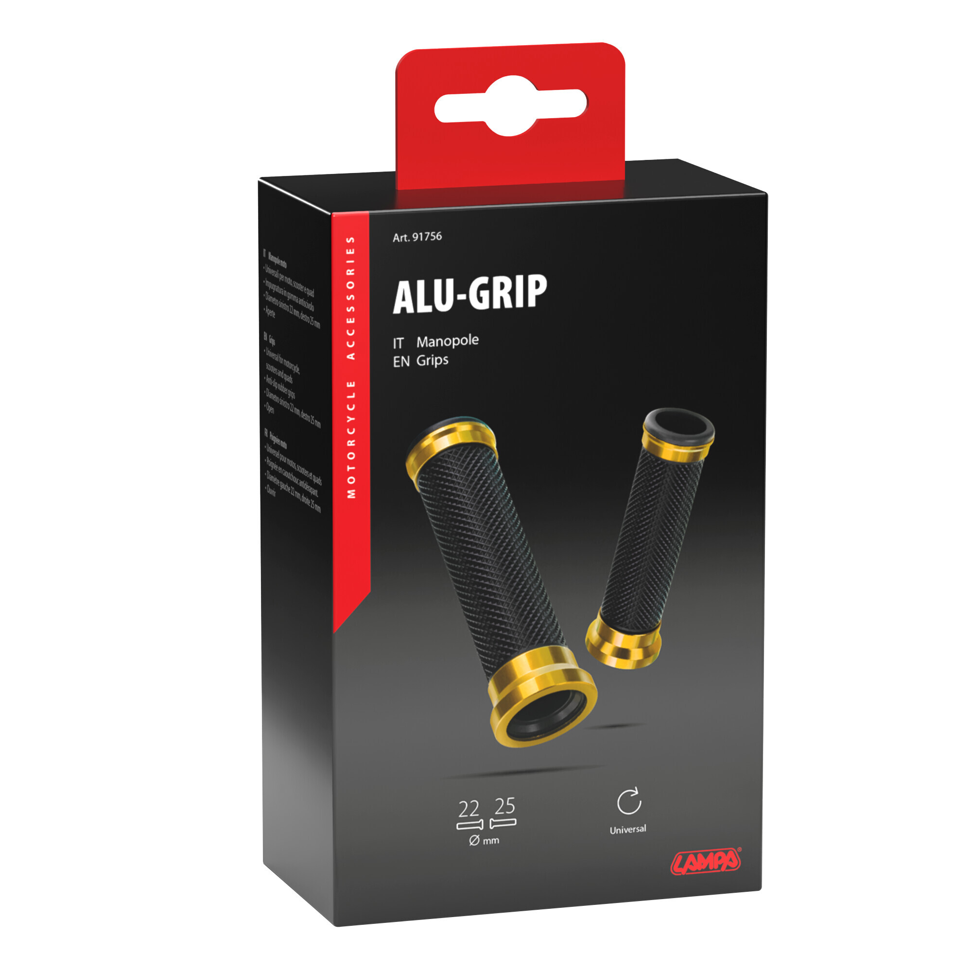 Alu-Grip, manopole universali - Oro - immagine 2