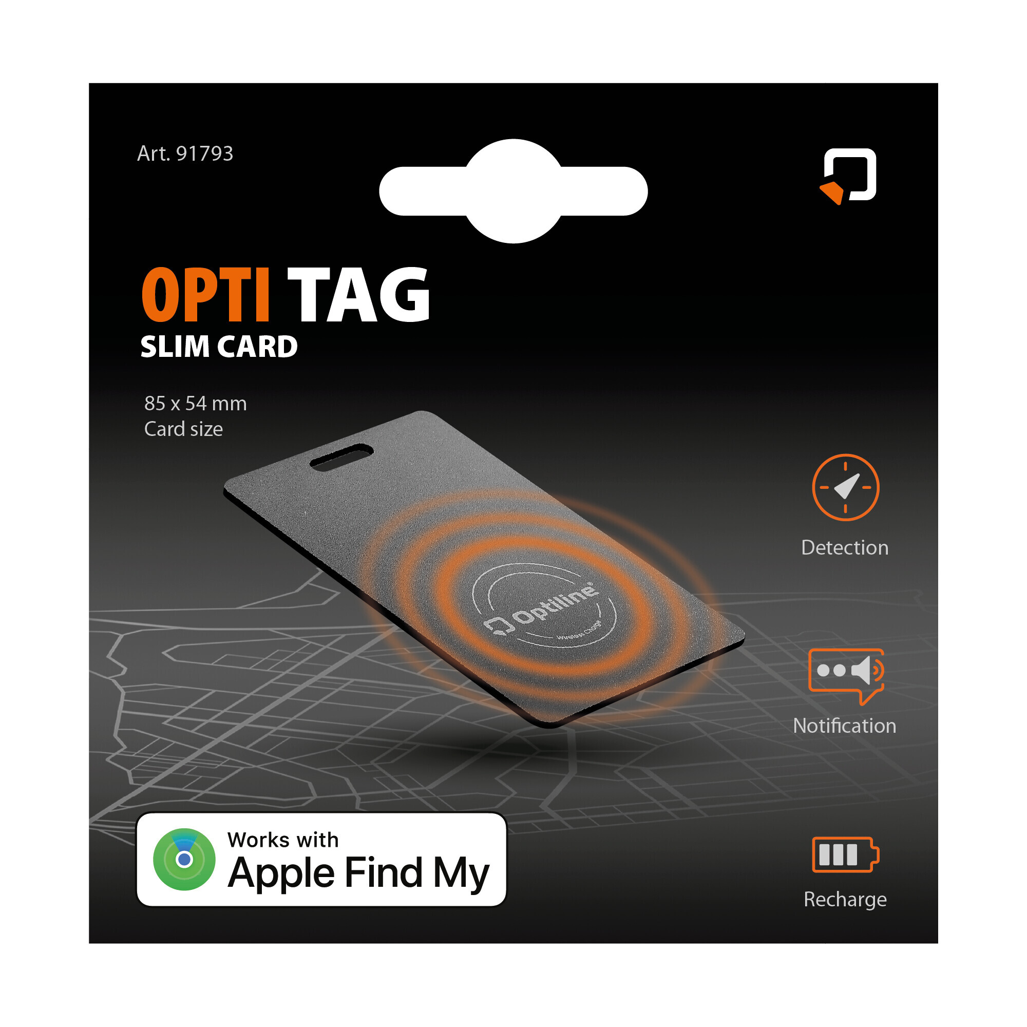 OptiTag Slim Card, tessera con localizzatore integrato 4 OptiTag Slim Card, tessera con localizzatore integrato - immagine 4