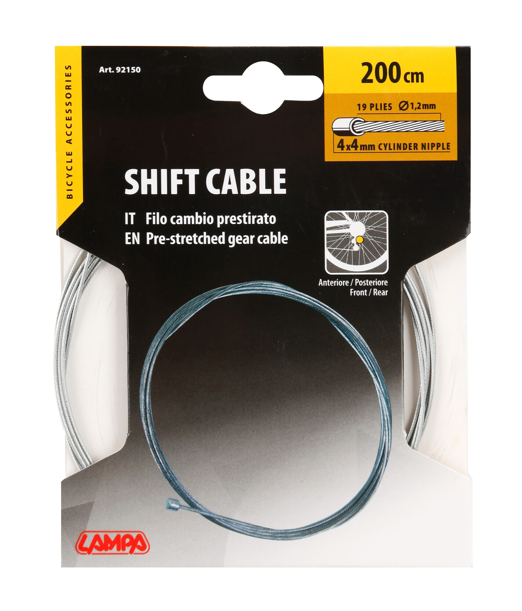 Filo cambio - 2000 mm - immagine 2