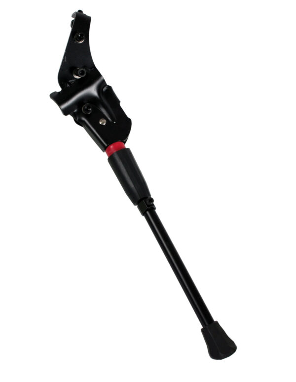 Cavalletto laterale regolabile in alluminio, 24-28 cm