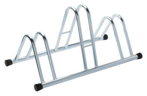 Rastrelliera portabici a 3 posti, ingressi ruota 6 cm