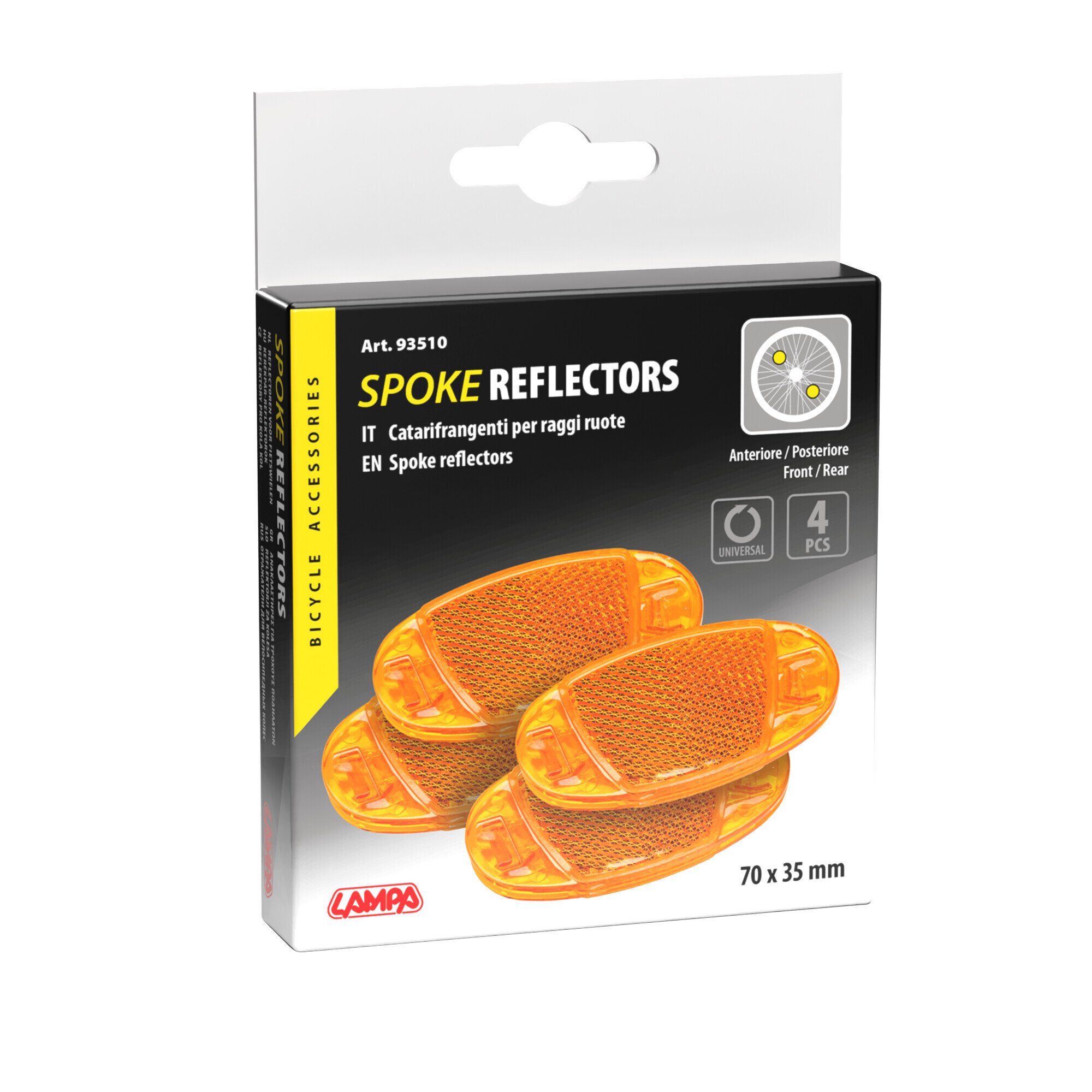 Set 4 catarifrangenti small - immagine 2