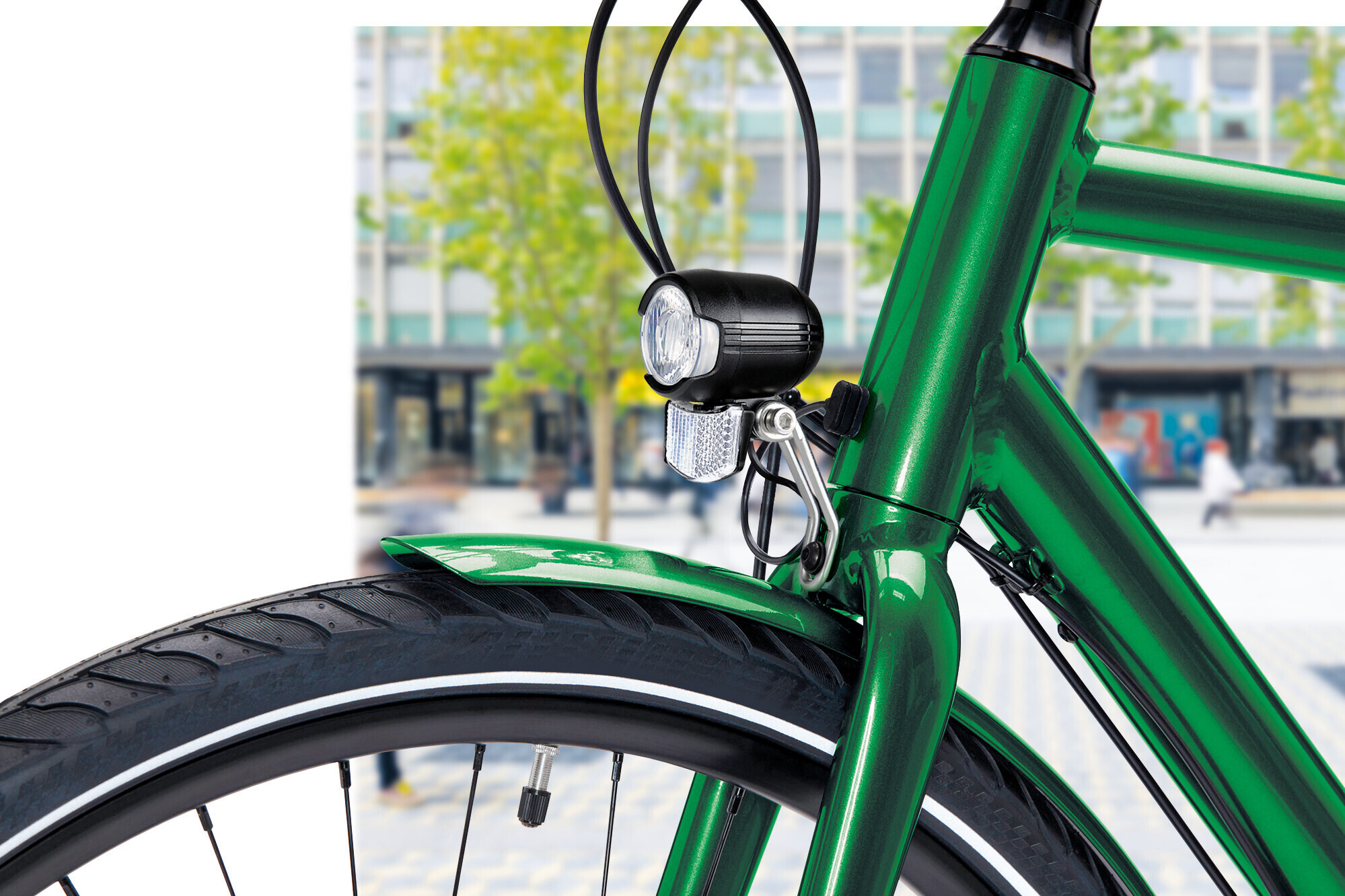 E-Bike, fanale anteriore a Led per biciclette elettriche - 6/48V - immagine 3