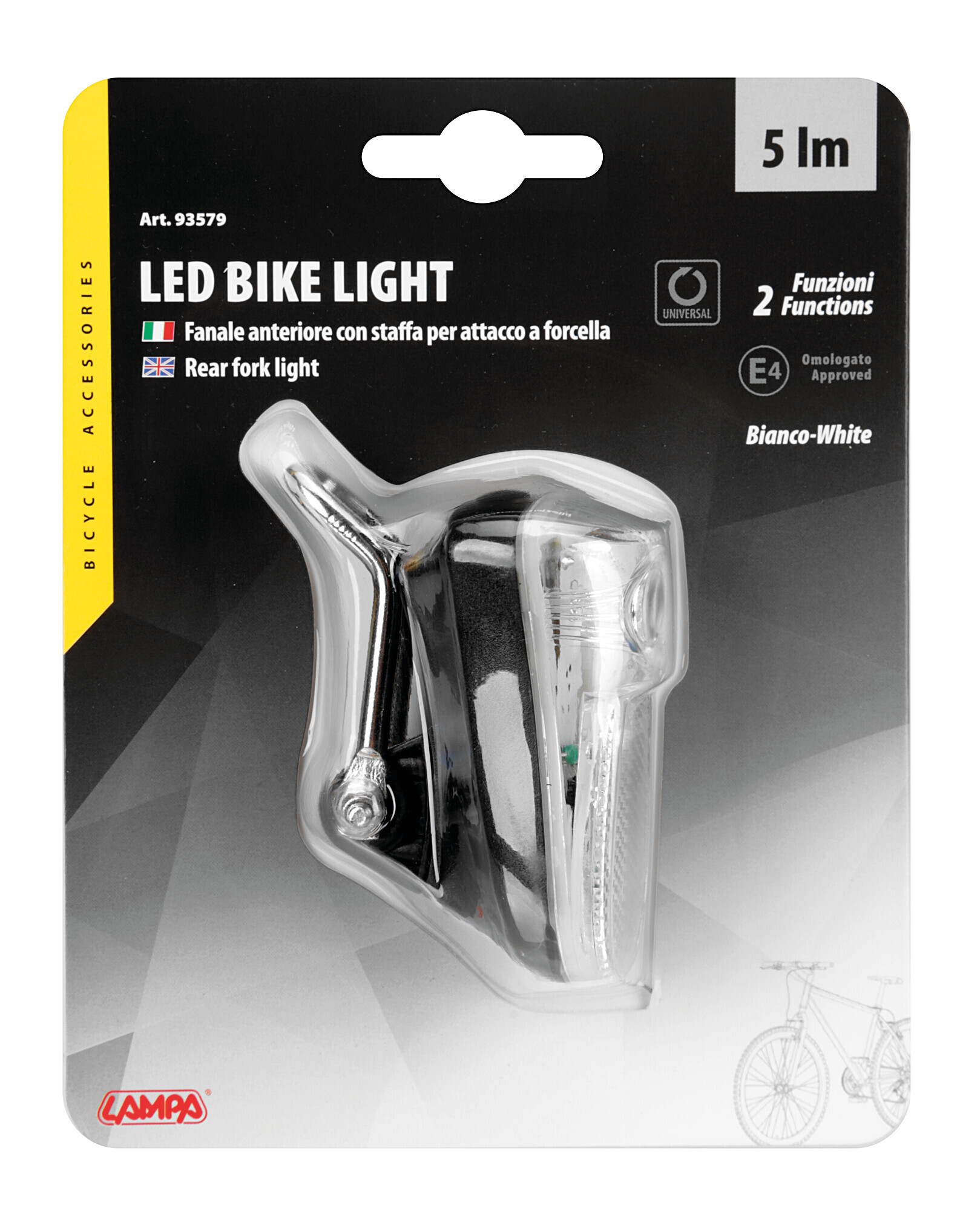 Fanale anteriore a led con catarifrangente - immagine 2