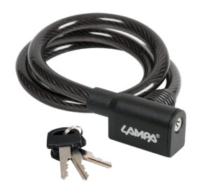 Cavo antifurto in acciaio &Oslash; 10 mm - 80 cm