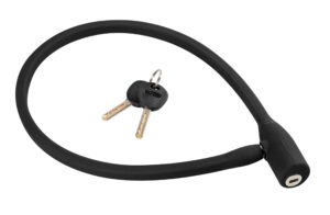 Silicon-Lock, cavo antifurto in acciaio Ø 10 mm - 60 cm