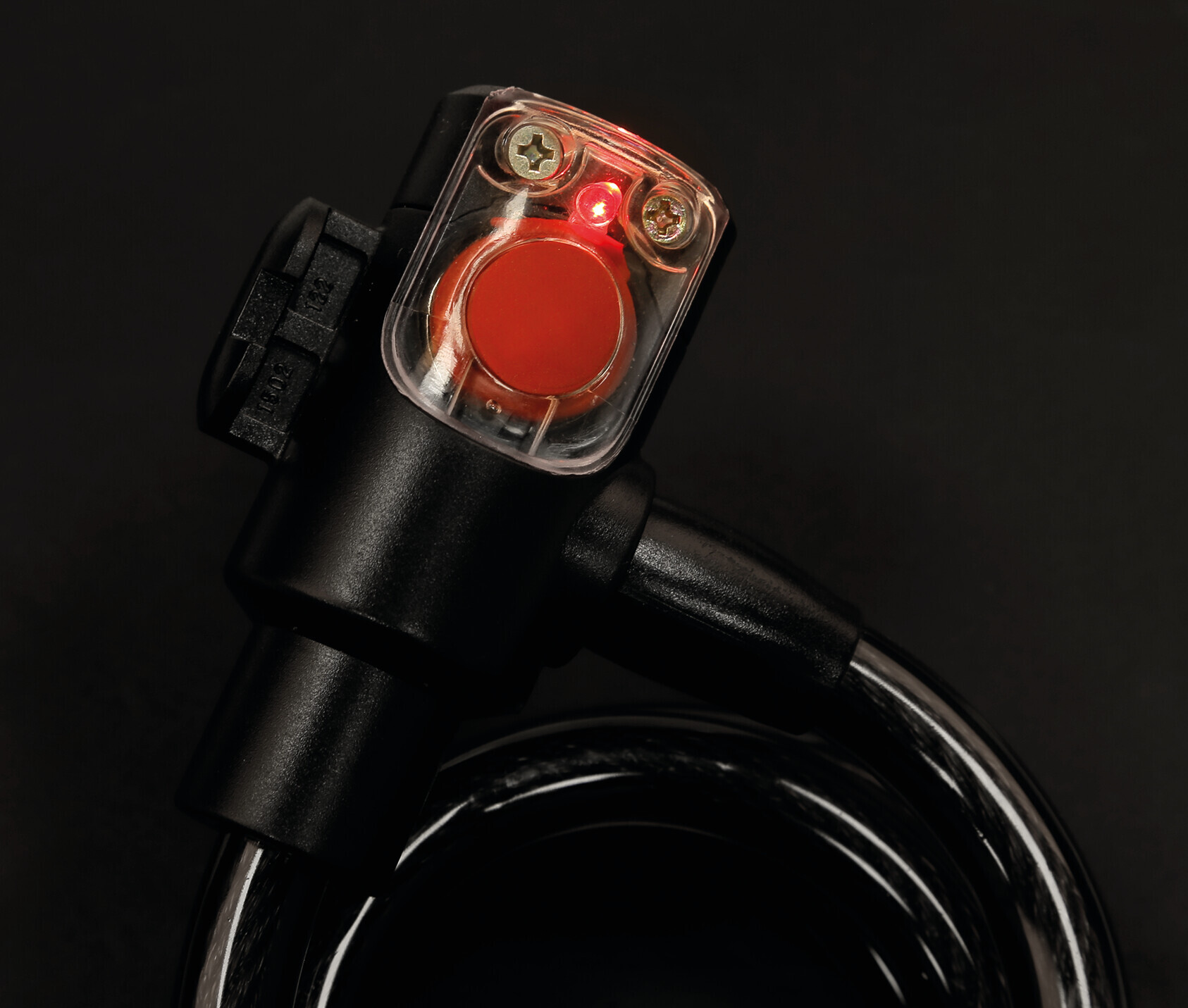 Asper, cavo antifurto in acciaio con luce Led - Ø 12 mm - 100 cm - immagine 3