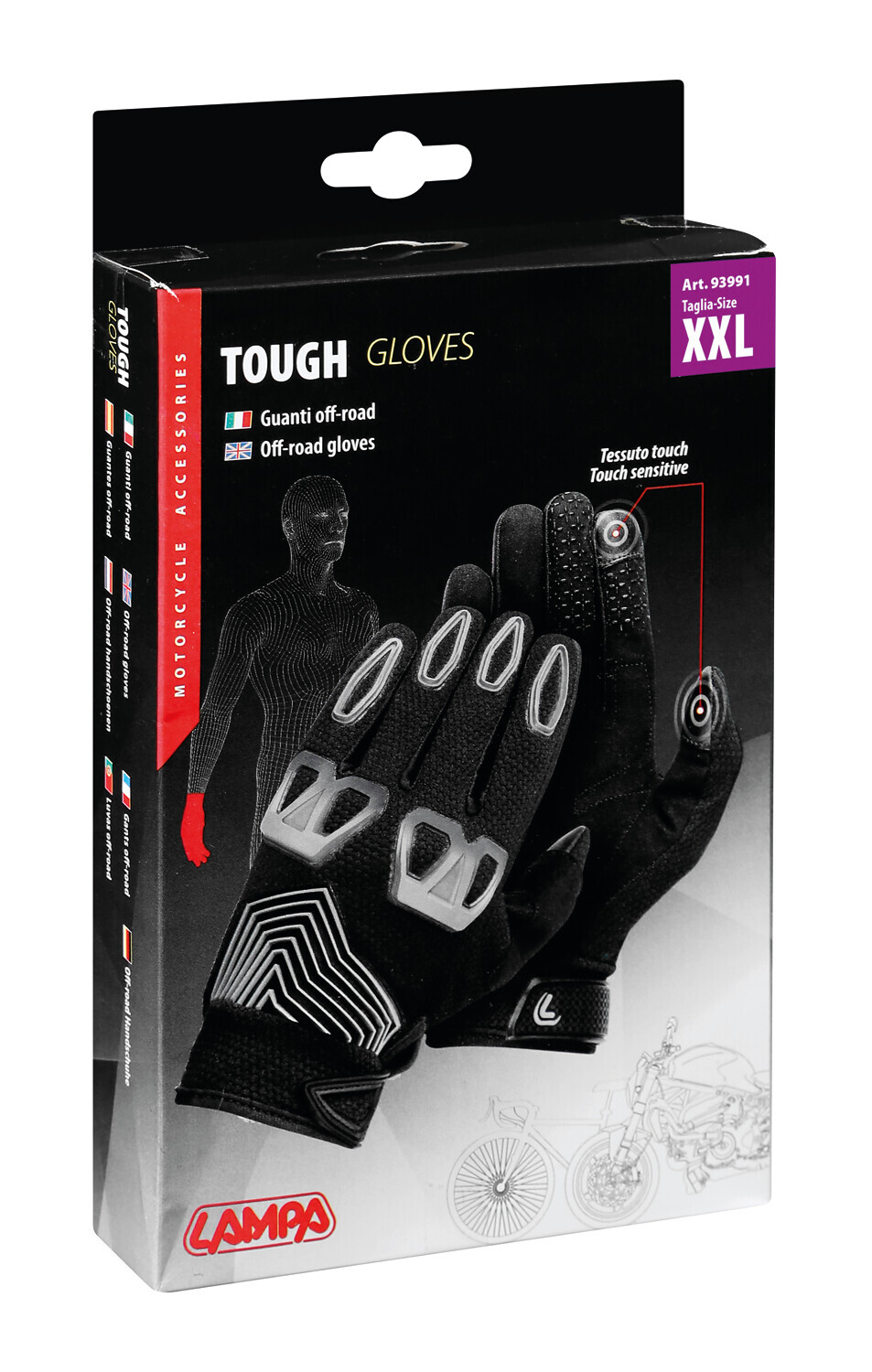 Tough, guanti off-road - XXL - immagine 2