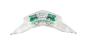 Luce posteriore a 4 Led per casco ciclo