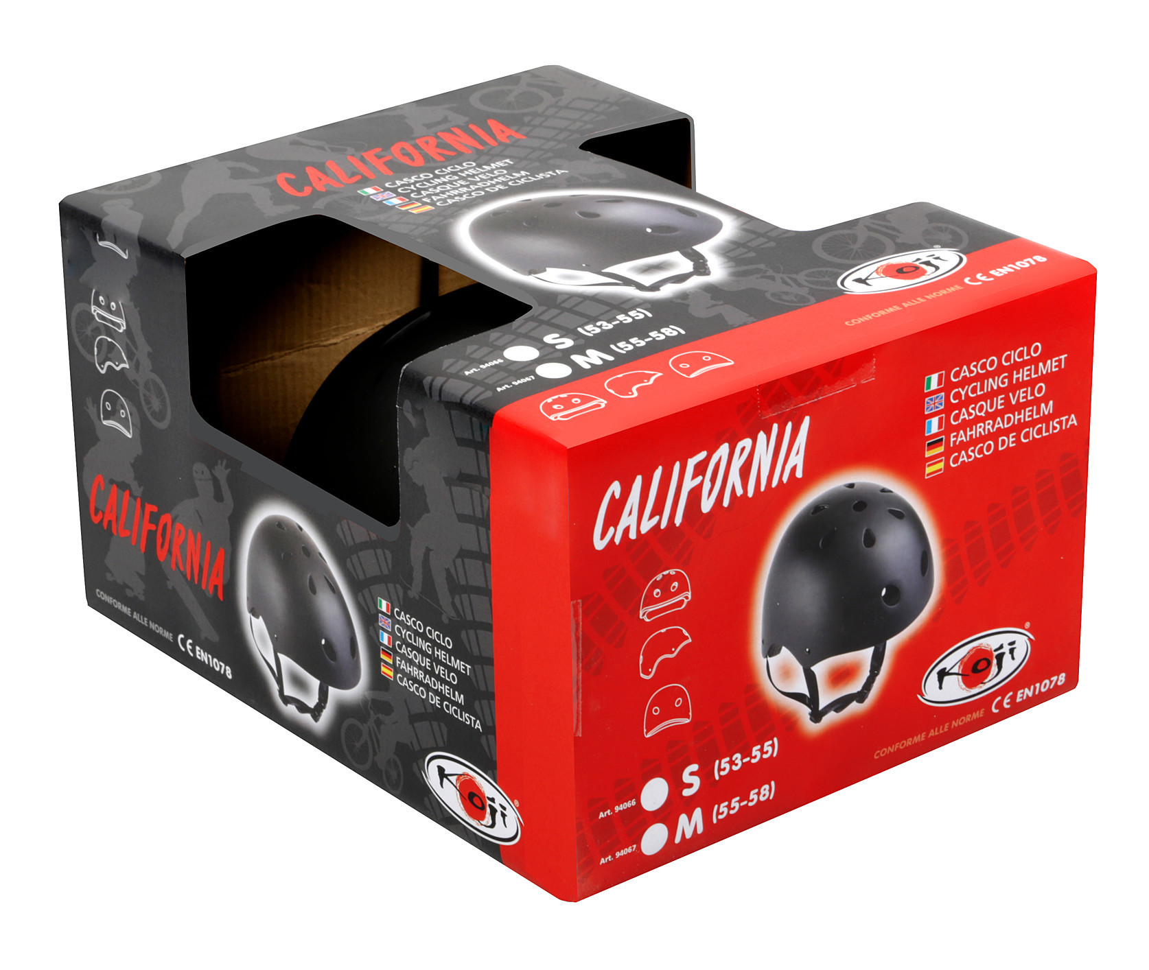 California, casco ciclo bimbo - S - 53-55 - immagine 4