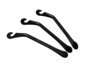 Set 3 levagomme in acciaio