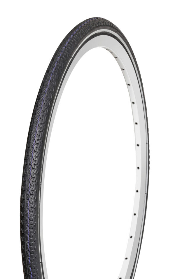 Pneumatico riflettente Olanda - 26 x 1 3/8 - Nero