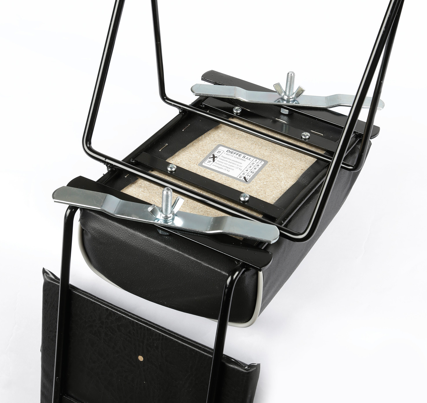 Vintage, seggiolino posteriore attacco al portapacchi - immagine 5