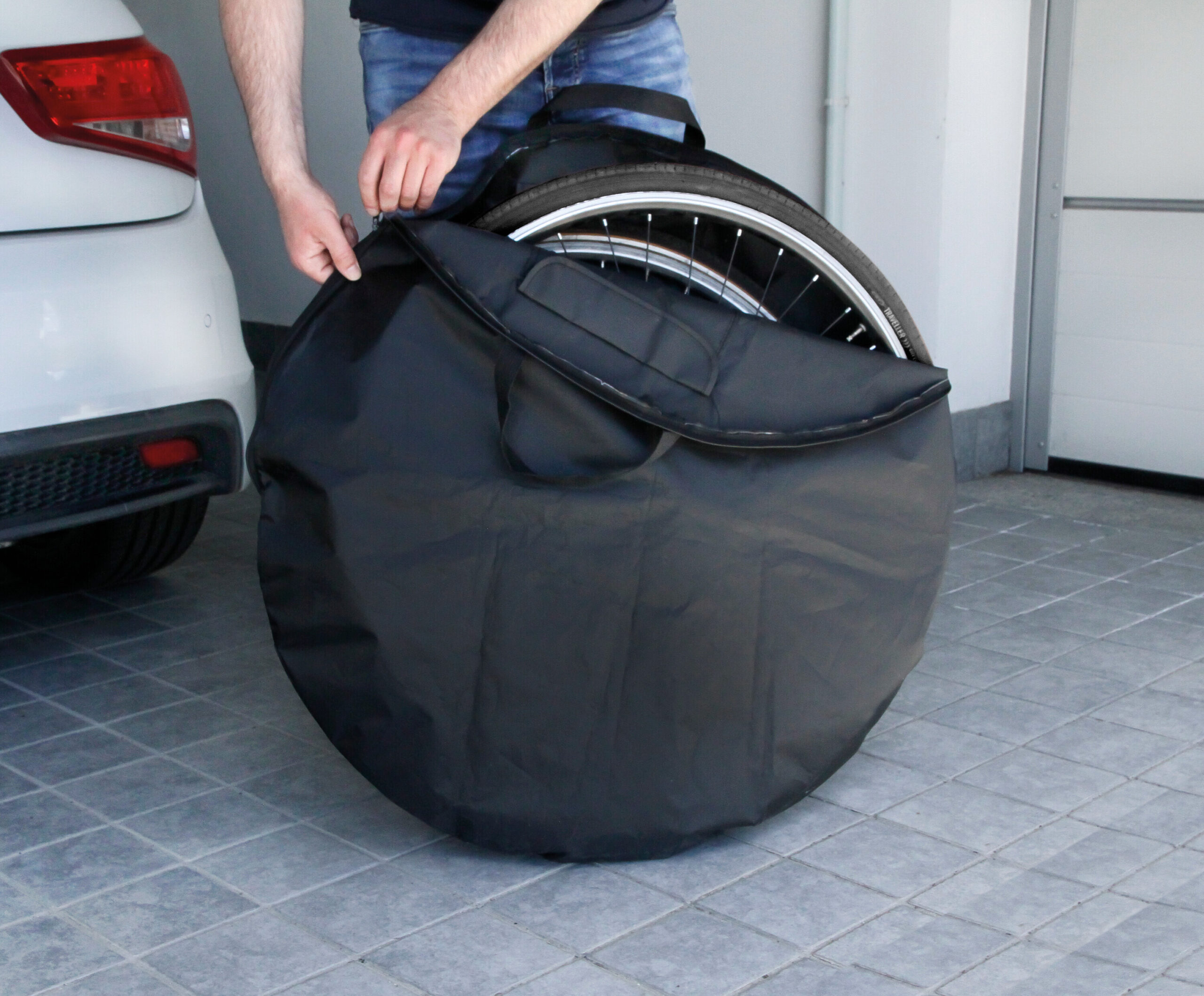 Borsa porta ruote bicicletta - immagine 4