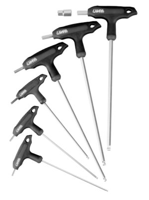 Set 6 chiavi esagonali a brugola con manico