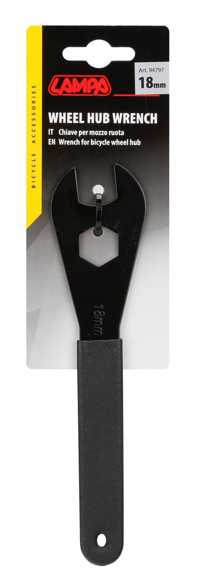 Chiave per mozzo ruota - 18 mm - immagine 2