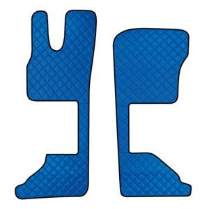 Coppia tappeti in Skeentex - Blu - compatibile per Daf XG (06/21>) sedile pass. pneumatico - Daf XG+ (06/21>) sedile pass. pneumatico