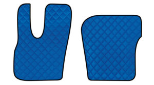Coppia tappeti in Skeentex - Blu - compatibile per Daf XF (06/21>)