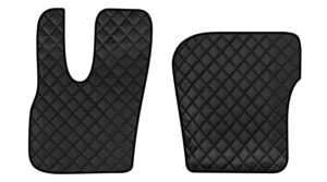 Coppia tappeti in Skeentex - Nero - compatibile per Daf XF (06/21>)