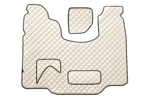 Tappeto centrale in Skeentex - Panna - compatibile per Scania G Serie 5 (03/04>08/09) automatico - Scania G Serie 6 (09/09>08/13) automatico - Scania G Serie 6 - Streamline (09/13>12/17) automatico