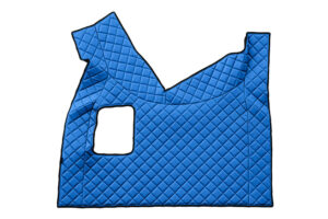 Tappeto centrale in Skeentex - Blu - compatibile per Volvo FH Serie 4 (09/12>05/21) manuale - Volvo FH Serie 5 (06/21>) manuale