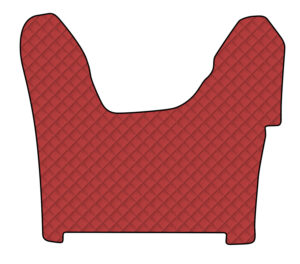 Tappeto centrale in Skeentex - Rosso - compatibile per Iveco S-Way (06/24>)