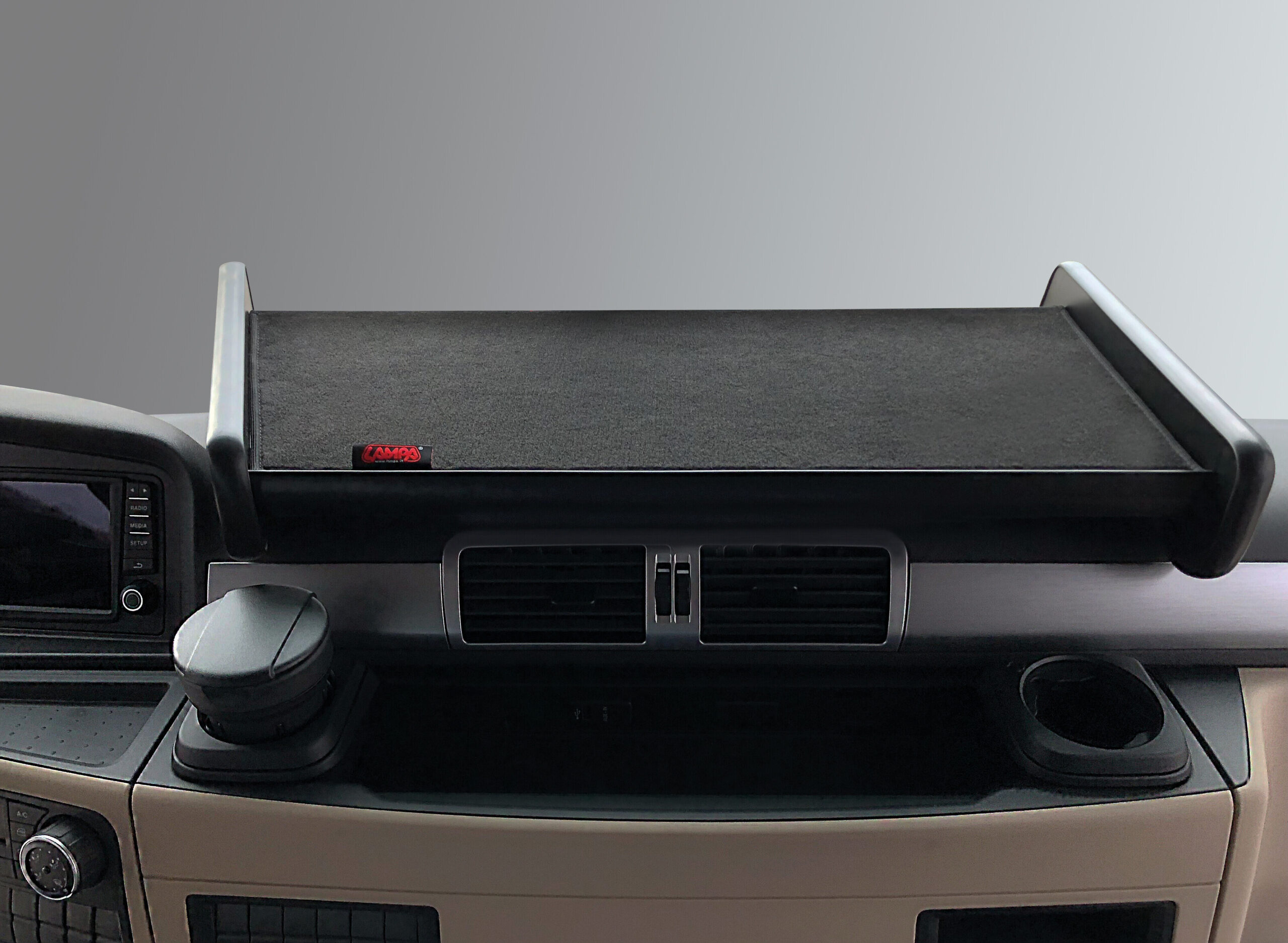 Tavolino per cruscotto - Centrale - compatibile per Man TGX (09/07>06/20) - immagine 3