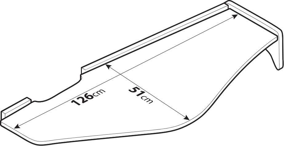 Tavolino per cruscotto - Centrale + Passeggero - compatibile per Renault T (06/13>) 3 Tavolino per cruscotto - Centrale + Passeggero - compatibile per Renault T (06/13>) - immagine 3